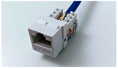 how to wire cat6 jack