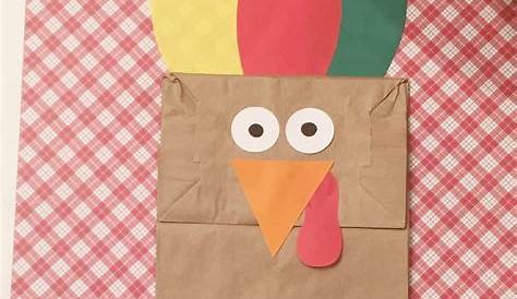 turkey paper bag puppet printable
