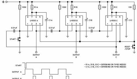 555 Timer Circuits | Electronics projects diy, Circuit, Electronics basics