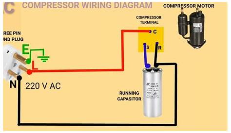 wiring diagram for ac compressor
