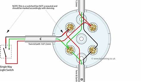 ceiling light circuit diagram