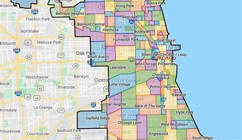 Chicago Neighborhood Map With Streets - 98 Best Chicago Memories Images
