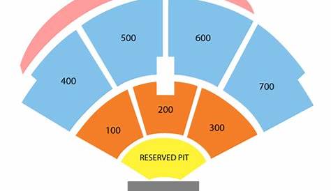 freedom hill amphitheatre seating chart