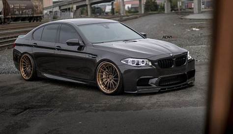 A BMW F10 M5 Gets Some Directional Forged Goodies - ADV.1 Wheels