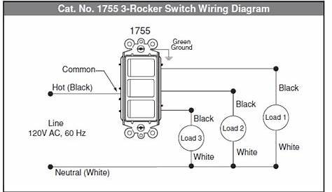 electrical - How to wire multi-control rocker switch - Home Improvement