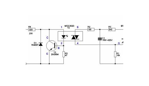 diagram solid state relay circuit