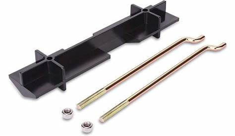 10L0L Golf Cart battery hold down with rods kit for Ezgo 1994 - up