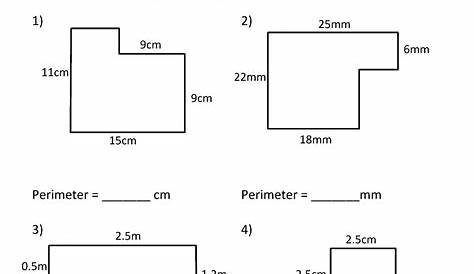 area and perimeter worksheet for 4 6 - worksheet grade 6 math area