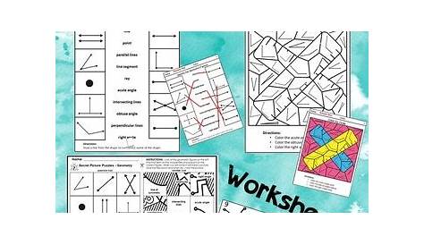 Geometry Figures - Worksheets by Sally Boone | Teachers Pay Teachers