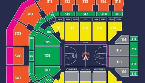 virginia tech basketball seating chart