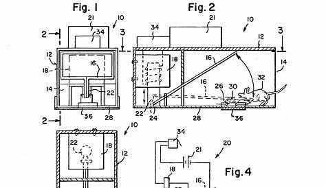 Patent US5107619 - Electric mouse trap - Google Patents