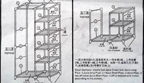 manual portable wardrobe assembly instructions