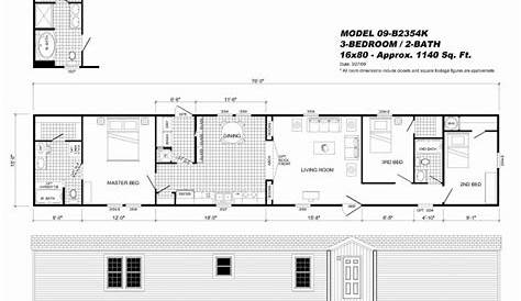 Fleetwood Single Wide Mobile Home Floor Plans - floorplans.click