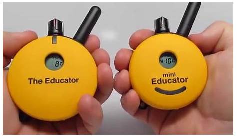 E-Collar Technologies Mini Educator ET-300 VS Educator ET-400 - YouTube