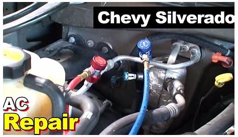 2016 Chevy Silverado Ac Recharge