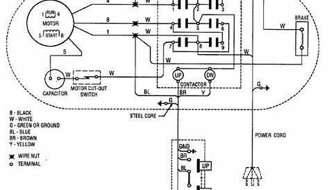 hoist control circuit diagram