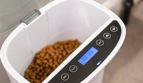 automatic pet feeder programming instructions
