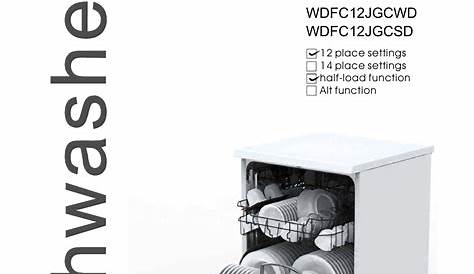 White-Westinghouse WDFC12JGCWD Owner's manual | Manualzz