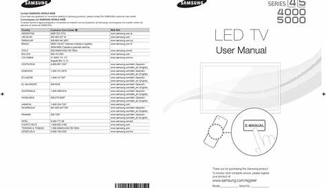 SAMSUNG 4000 USER MANUAL Pdf Download | ManualsLib