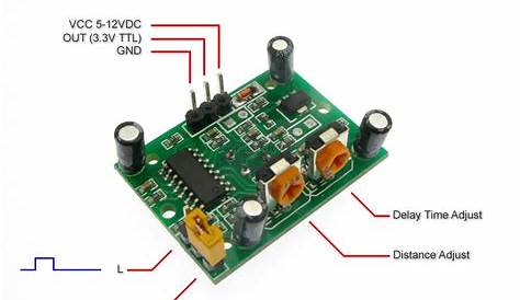 pir sensor pinout diagram