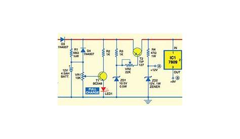 Mini UPS System | Detailed Circuit Diagram Available