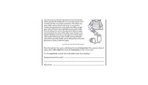 Free printable 5th grade writing Worksheets, word lists and activities