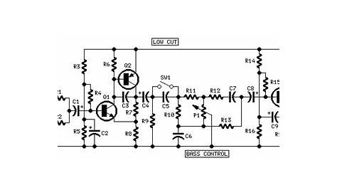 bass amp circuit diagram