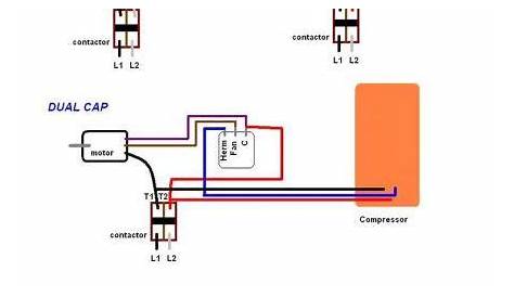 Ac Condenser Motor Wiring Diagram | Ceiling fan switch, Ceiling fan