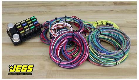 JEGS Universal Wiring Harness 20 Circuit 555-10405 - YouTube