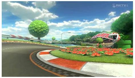 Wii U - Mario Kart 8 - (GCN) Yoshi Circuit - YouTube
