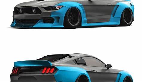 ford mustang gt widebody