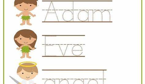 Adam and Eve Story for Kids [Free Printable Activities] | Bible