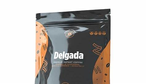 delgada con cafe manual