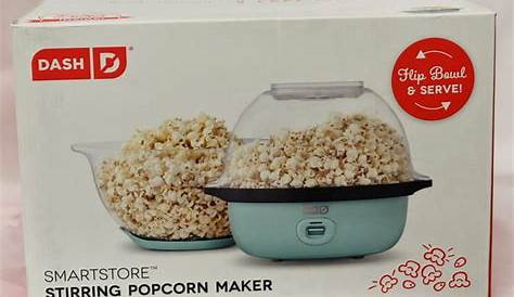 dash smartstore stirring popcorn maker manual