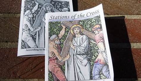 stations of the cross printable booklet