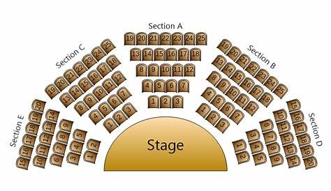 Concert Hall Seating Chart| Nevron