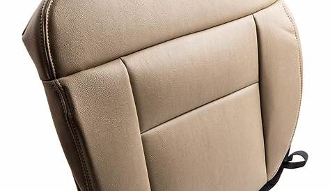 Driver Bottom Synthetic Leather Seat Cover Tan for Ford F150 2005 2006