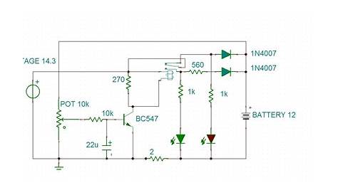 Modified Battery Charger Circuit Problem Discussed | Circuit Diagram Centre