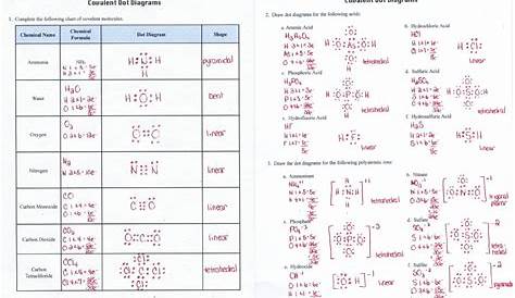 ionic bonds worksheets answers