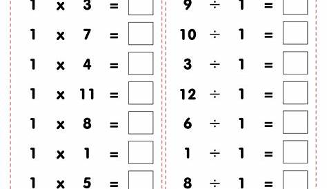 mixed worksheets multiplication and division