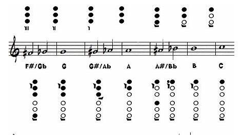 flute scales with finger chart pdf