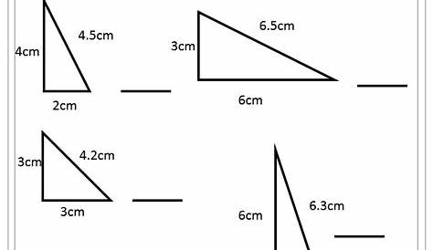 Work out the Triangle Perimeter Worksheet