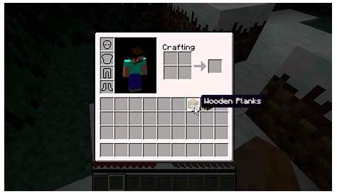 how to make planks in minecraft