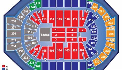 Xfinity Arena Concert Seating | Elcho Table