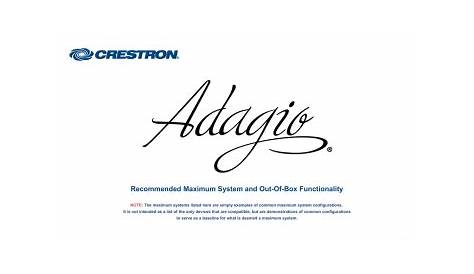 Crestron AES Guide | Manualzz