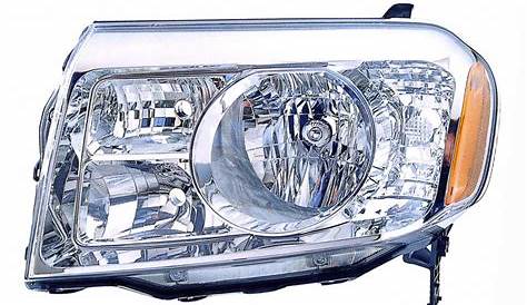 2012 Honda Pilot Headlight Assembly Removal