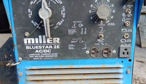 Miller Bluestar 2e Welder Gasoline Engine Manual - detroitfasr