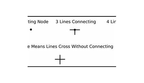 circuit diagram crossing wires