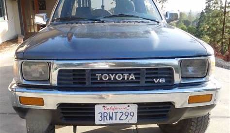 1989 Toyota Tacoma Xtracab SR5 4X4 3.0 Liter California Pickup