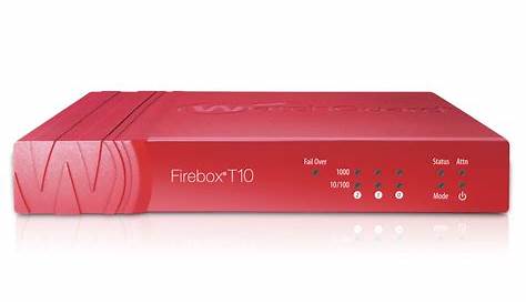 Watchguard Firebox T10 With 3-yr Livesecurity | Dustin.se
